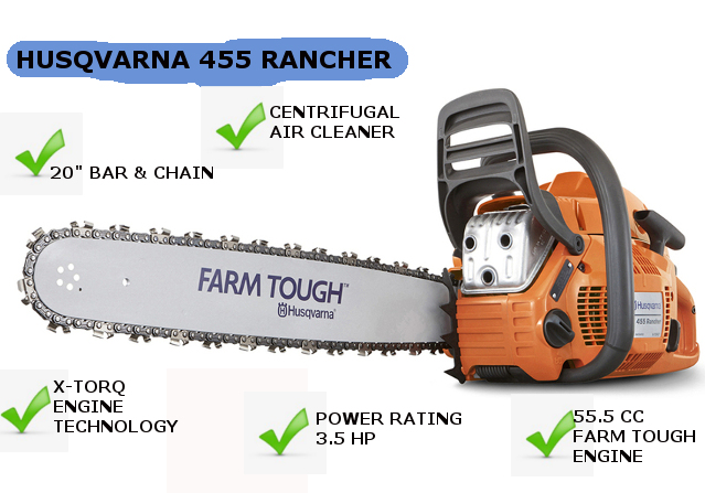 Husqvarna 455 Rancher review