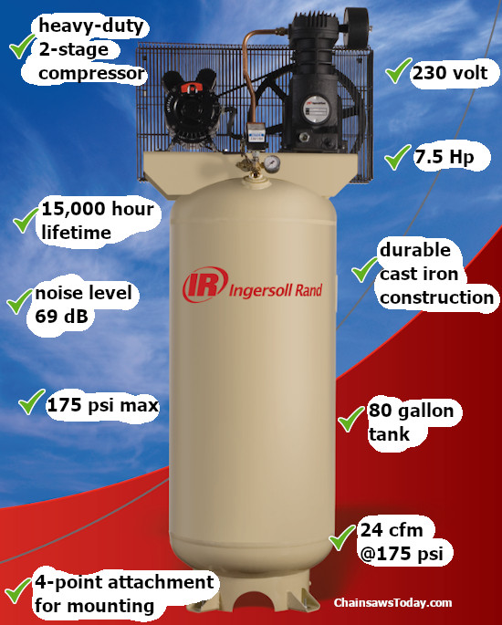 ingersoll rand air compressor photo